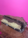Dubai Chocolate inspired cookie pie